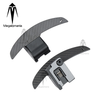 Palanca de Cambios Magnética para Volante de Coche, de Fibra de Carbono, para Ford Bronco Raptor Wildtrak Big Bend 2022-2024