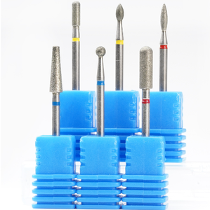 Профессиональный набор фрез для маникюра с золотым покрытием, конические насадки для полировки ногтей, набор насадок для маникюрного аппарата, прямые поставки с завода - Product Image 5