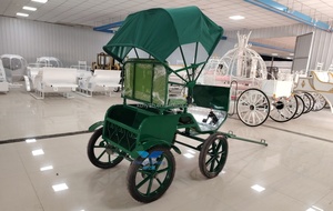 Carroza de Carreras de Caballos Económica de Cuatro Ruedas con Estructura de Acero Q235B para Entrenamiento de Caballos, Marca HengYiSheng - Product Image 5