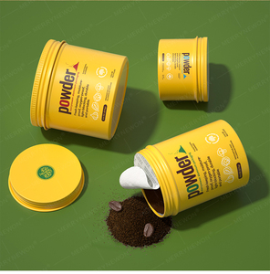 250ml-500ml Công suất Kim Loại đóng gói tin <span class=keywords><strong>container</strong></span> 30g-150g nhôm bao bì hộp cho cà phê Matcha Bột trà sữa đồ ăn nhẹ - Product Image 2