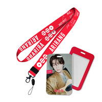 Cordon tour de cou K-pop J-hope pour la tournée mondiale 2026 des idoles K-pop, avec porte-badge