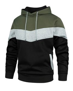 Sweat-shirts à capuche surdimensionnés pour hommes, brodés, avec cordon de serrage, manches longues, en polaire, avec poches - Product Image 6