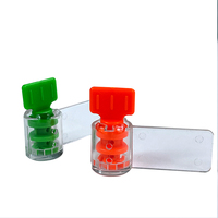 Sceau de compteur d'eau Dingxin DX-304m ABS+PP, type torsion, anti-effraction