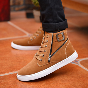 Zapatillas de Lona de Alta Calidad para Hombre, Diseño Personalizado, Ligeras, con Plantilla de PU Acolchada, con Cordones, Tallas Grandes, para Todas las Temporadas - Product Image 2
