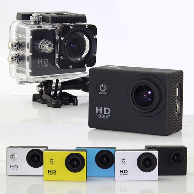 Ultra HD 4K Action Camera 30fps/100D Underwater Waterproof Helmet Video Recording Cameras WiFi 2.0" Screen Go Sports Camera