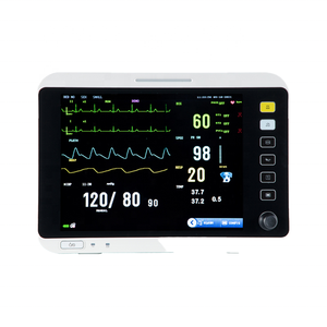 Moniteur vétérinaire multiparamètres DMJH19, meilleures ventes d'usine, équipé de fonctions ECG et SpO2, pour animaux de compagnie - Product Image 1