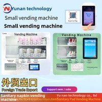 Distributeur automatique de qualité export pour boissons, snacks, serviettes hygiéniques, écran tactile, paiement par pièces/billets, Alipay/UnionPay/NFC/Apple