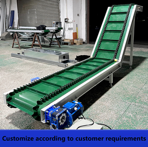 Grote Hellingsband Transportband Biomassa Deeltjesrok Klimtransporteur Hittebestendige Transportband - Product Image 3