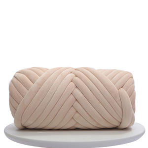 Fil de velours tubulaire épais de 1 kg, tressé à la main, pour couverture, tapis, fil de coton tubulaire rempli de velours - Product Image 6