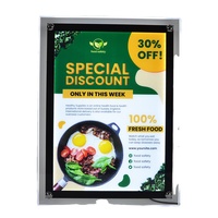 Support de menu en acrylique personnalisé et panneau de signalisation en ABS pour restaurant, magasin de mariage, maison, publicité, promotion d'affichage