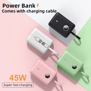 10000mah LED affichage <span class=keywords><strong>batterie</strong></span> <span class=keywords><strong>externe</strong></span> 45W charge rapide <span class=keywords><strong>batterie</strong></span> boîtier <span class=keywords><strong>batterie</strong></span> <span class=keywords><strong>externe</strong></span> pour <span class=keywords><strong>iPhone</strong></span> 14 13 <span class=keywords><strong>Samsung</strong></span> - Product Image 2