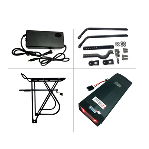 Porte-bagages arrière pour vélo électrique de montagne <span class=keywords><strong>36v</strong></span> 48v Lithium-ion, porte-bagages pour roue, batterie 20ah, BMS 30a, <span class=keywords><strong>chargeur</strong></span> 2a, porte-bagages pour vélo <span class=keywords><strong>10ah</strong></span> - Product Image 3