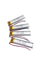 701250 li-po 3.7V 400mAh isi ulang baterai polimer Lithium Pak Tersedia