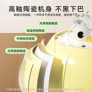 Ceramic Pet <b>Water</b> Fountain Smart Circulating Filter For Cats Easy To Clean Detachable Design - Product Image 3