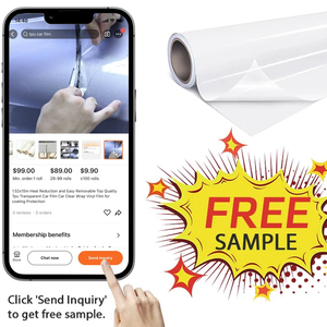 Premium Super Color Mate Brillo Azul ROJO Negro Blanco Verde Amarillo TPU PPF Envoltura de vinilo Revestimiento de revestimiento de <span class=keywords><strong>coche</strong></span> sin burbujas de aire - Product Image 6