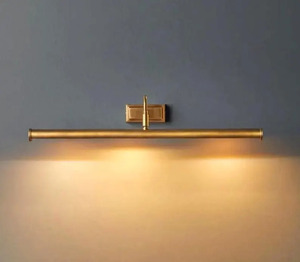 Mid Century Brass Picture Light Adjustable Gallery Art <b>Sconce</b> Antique Brass <b>Wall</b> Mounted Artwork Display Lamp Premium Painting - Product Image 2
