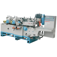 Dégauchisseuse-ébavureuse électrique Weika robuste 15 kW à plusieurs broches, table coulissante 150 mm de largeur d'usinage pour le travail du bois