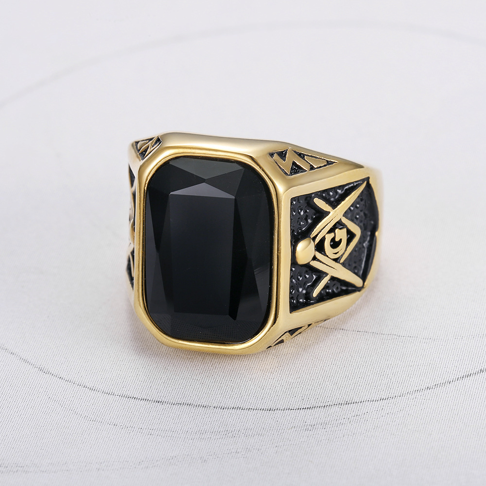 Gold Black Zircon