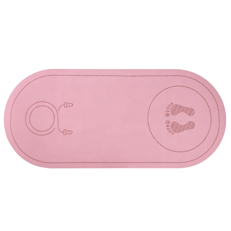 Для домашнего использования 8 мм аэробики Коврик для йоги TPE Скакалка для подростков Тренировочный Коврик для фитнеса и йоги коврики