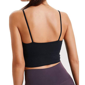 Прямая цена от производителя, майка, мягкие топы, спортивная одежда для фитнеса, спортивный бюстгальтер для йоги, оптовая продажа - Product Image 4