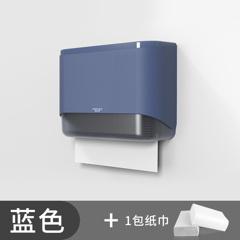 Blue* No-drill pack of tissues