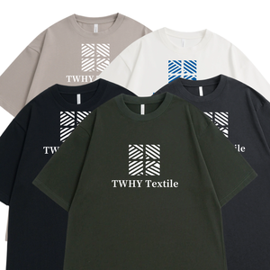 T-shirt Homme 100% Coton Peigné Grande Taille 300g Grammage Lourd Personnalisable Logo Imprimé Uni Design Vierge - Product Image 2