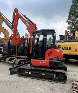 Mini-excavatrice d'occasion Kubota KX163 d'origine japonaise, machine de 6 tonnes à vendre - Product Image 2