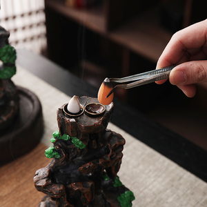 Cheap Price Customized Ceramic Waterfall Backflow <strong>Incense</strong> <strong>Burner</strong> with Anti-Odour Function Sandalswood <strong>Chinese</strong> Style Gift Set - Product Image 5