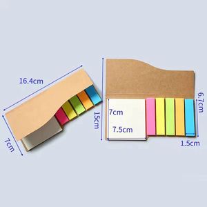 Promo Bright Colors <b>Notes</b> Adhesive Multiple Sizes Logo for Educational Placement Services Gift <b>Sticky</b> <b>Note</b> Pads - Product Image 5