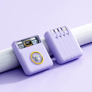 แบตสำรองพก<span class=keywords><strong>พา</strong></span> Fast Quick Charge 10000mAh สำหรับโทรศัพท์มือถือ ลายการ์ตูน<span class=keywords><strong>หมี</strong></span>น่ารัก พร้อมสายชาร์จ 4 เส้น - Product Image 5