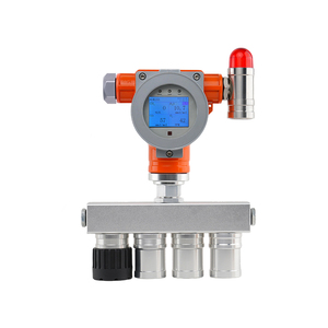 Détecteur de gaz industriel fixe 4 en 1 LEL O2 CO H2S, détecteur multi-gaz pour hydrogène sulfureux, monoxyde de carbone, oxygène et gaz combustibles - Product Image 1