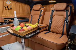 Asiento Trasero de Lujo VIP para Furgoneta, con Calefacción Eléctrica, Masaje y Función de Sofá Cama, para Tuning de Sprinter, <span class=keywords><strong>Vito</strong></span>, Clase V y Carnival - Product Image 6