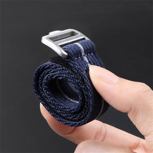 Correas elásticas de nailon elástico Solo Loop para Samsung <span class=keywords><strong>Galaxy</strong></span> <span class=keywords><strong>Watch</strong></span> 7 6 5 <span class=keywords><strong>4</strong></span> <span class=keywords><strong>Classic</strong></span> 40mm 44mm <span class=keywords><strong>Correa</strong></span> pulsera 20mm 22mm <span class=keywords><strong>correa</strong></span> de reloj - Product Image 2