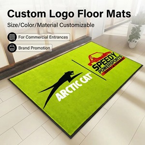 Zerbini da Ingresso Esterno <span class=keywords><strong>Antiscivolo</strong></span> <span class=keywords><strong>in</strong></span> Nylon e <span class=keywords><strong>Gomma</strong></span> con Logo e Design Personalizzato a Sublimazione per Uso Commerciale e Alberghiero - Product Image 1