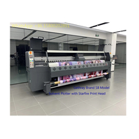 2020 heißer Verkauf Gethray S8 Neue Modell 10ft Große Format Drucker 3,2 m Inkjet Plotter mit Konica 5012i 1024i 4H Starfire Druckkopf
