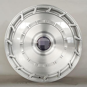 Jantes de voiture forgées monobloc à surface brossée ultra-lisse, style disque complet pour véhicules de luxe S Class 7 Series A8 - Product Image 4