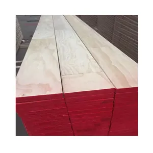 LinYi Pabrik Harga Murah Kayu LVL Pinus, Harga Balok Kayu Lapis Dilaminasi untuk Palet & Kotak Fabrikasi