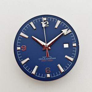 OEM ODM Accessoires de cadran de montre personnalisés LOGO Cadran et aiguilles 33 mm Ensemble compatible avec les mouvements 8215 2813 - Product Image 5