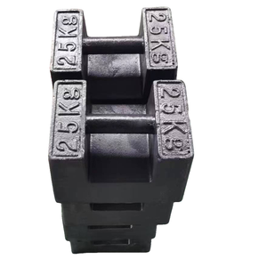 أوزان اختبار الحديد الزهر القياسية فئة M1 1 1-، شفاه صفيحة رفع رافعة 1: 25: شفاه صفيحة اختبار الوزن المصبوب - Product Image 1