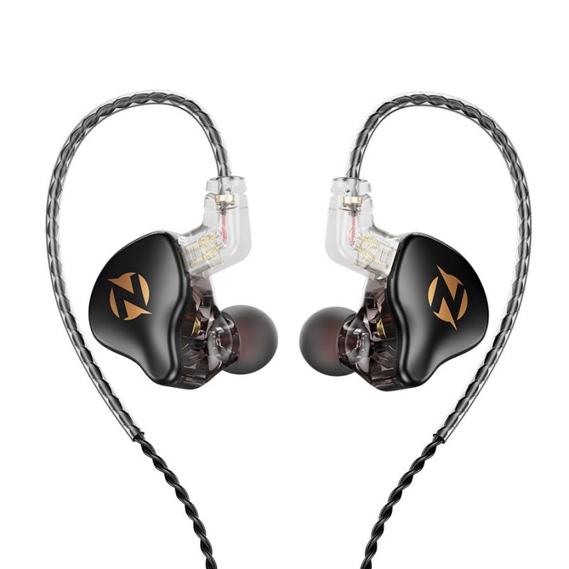 QKZ AK9 Pro Bass In-ear Monitoring Music Earplugs Game Movement 3.5MM ...