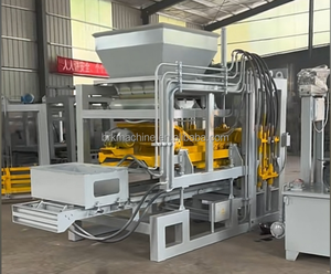 Heißer Verkauf QT4-15 Beton Zement Hohl blöcke Produktions linie Voll automatische hydraulische ineinandergreifende Ziegel herstellungs maschine - Product Image 3