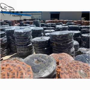 Parti del sottocarro TALUADA 160mm 125mm <span class=keywords><strong>Hitachi</strong></span> <span class=keywords><strong>EX220</strong></span> ZX250 ZAX240 Doosan Kobelco Komatsu PC200-5 PC210-6 collegamento a catena - Product Image 5