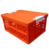Joint conteneur pliable bac pliable caisse en plastique boîte de rangement pliable pour voiture conteneur pliable