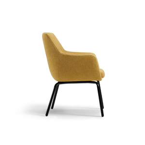 Poltrona Moderna di Design di Alta Gamma, Sedia Multiuso con Braccioli <span class=keywords><strong>per</strong></span> <span class=keywords><strong>Ufficio</strong></span>, Sala d'<span class=keywords><strong>Attesa</strong></span> e Relax - Product Image 3