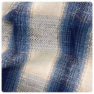 Tissu à chevrons multicolore personnalisé 100 % polyester, tissu à carreaux vintage britannique pour shacket, manteau, <span class=keywords><strong>surchemise</strong></span> - Product Image 2