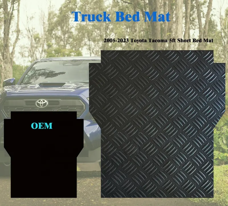 Artes phổ quát thêm dày cao su TRIM để phù hợp với tất cả các Pickup xe tải Heavy Duty giường Mat/Pad/bảo vệ