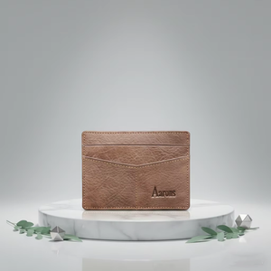 Portefeuille de carte de crédit en cuir fin minimaliste de luxe de haute qualité, nouvelle arrivée, personnalisé pour hommes et femmes - Product Image 6
