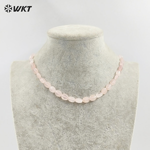 WT-G332ลูกปัดหินอะมาโซไนต์ธรรมชาติแบบหลวมสำหรับผู้หญิงเครื่องประดับสร้อยคอเครื่องประดับแบบทำมือ - Product Image 6