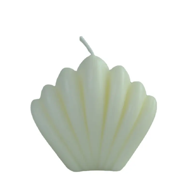 Customized Ins Handmade Seashell Wedding Gift Decoration Paraffin Wax Shell Shape Art Scented Candles