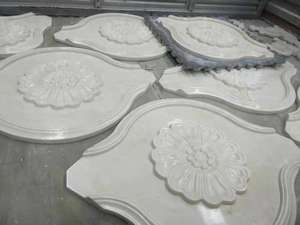 चीन ने विला अपार्टमेंट के इनडोर नक्काशी के लिए आधुनिक वाटरप्रूफ बुद्ध पुष्प डिजाइन प्राकृतिक संगमरमर के ब्लॉक बनाए - Product Image 5